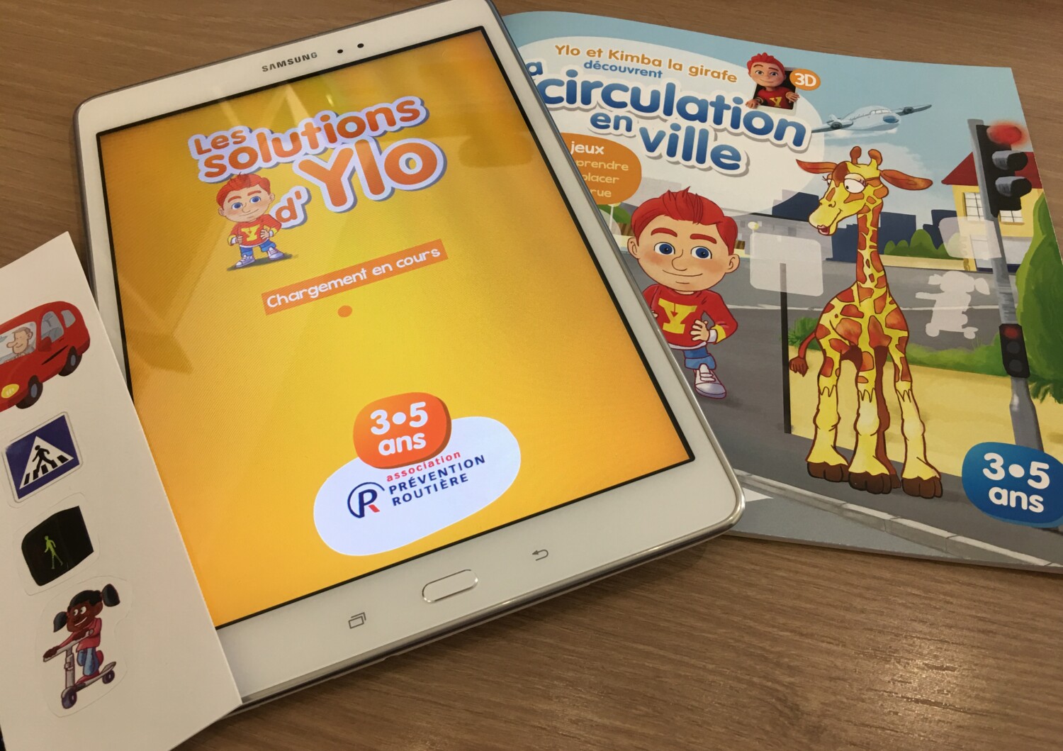 L'application Interactive augmentée Ylo et Kimba pour la Prévention Routière